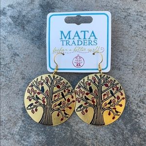 Handmade Fair Trade Earrings Tree of Life